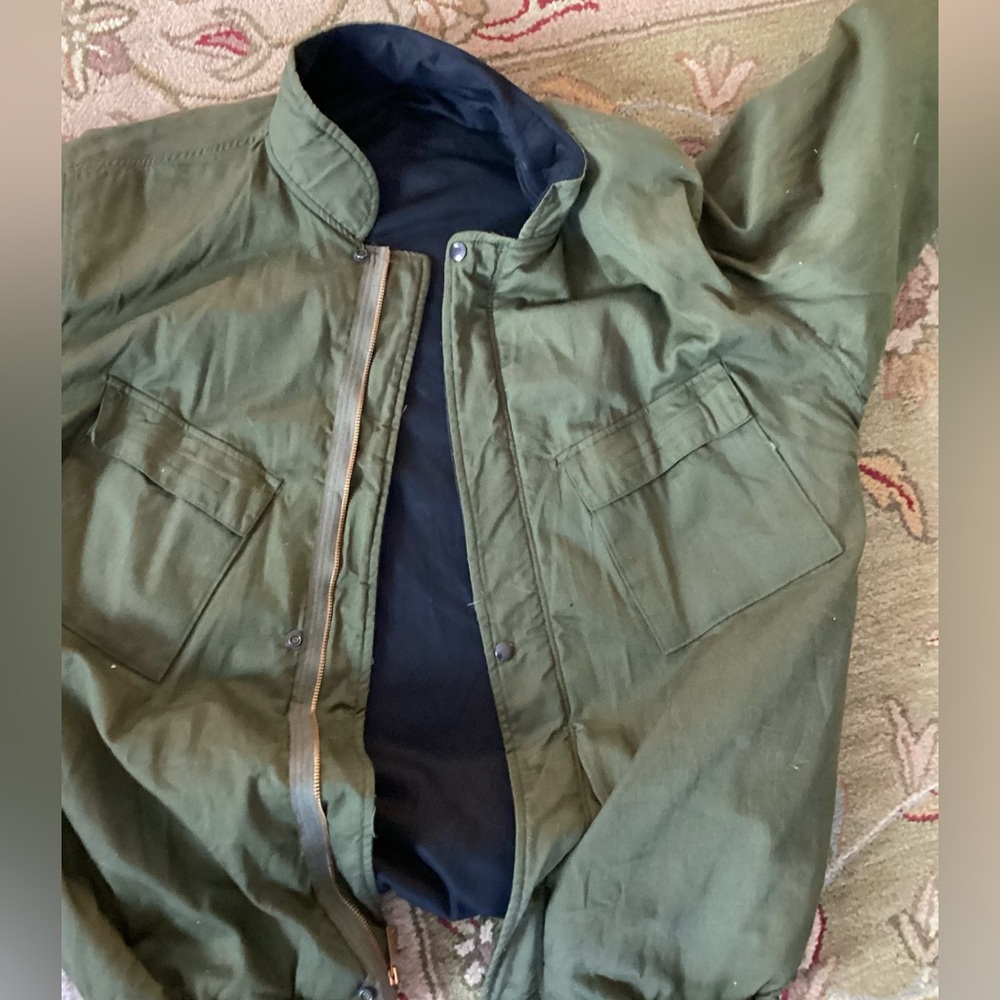 80’s Army Issued Chemical Protective PANTS & JACKET  Sz Lg
